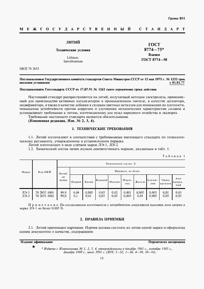 ���� 8774-75. �������� 1