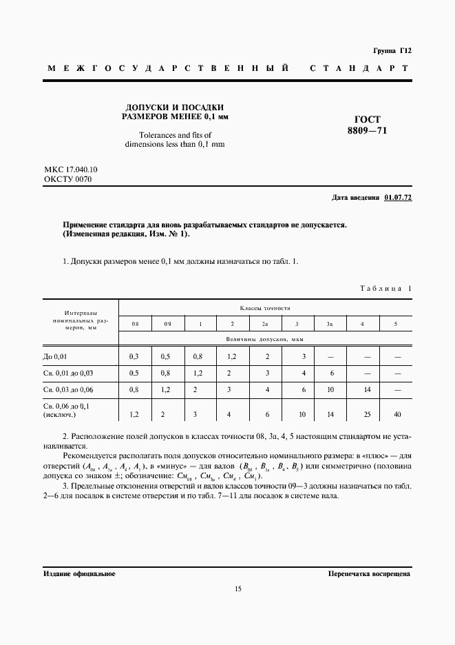 ���� 8809-71. �������� 1