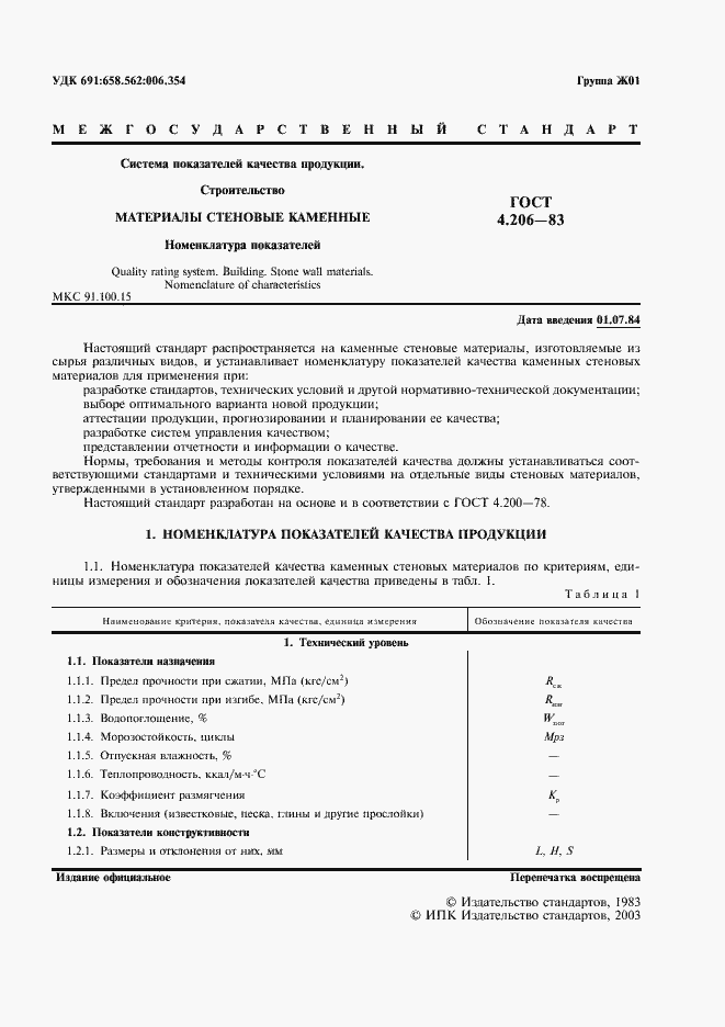 ���� 4.206-83. �������� 2
