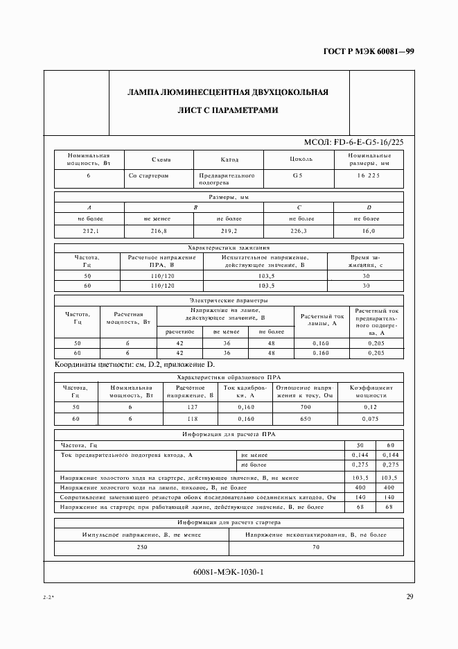 ���� � ��� 60081-99. �������� 32
