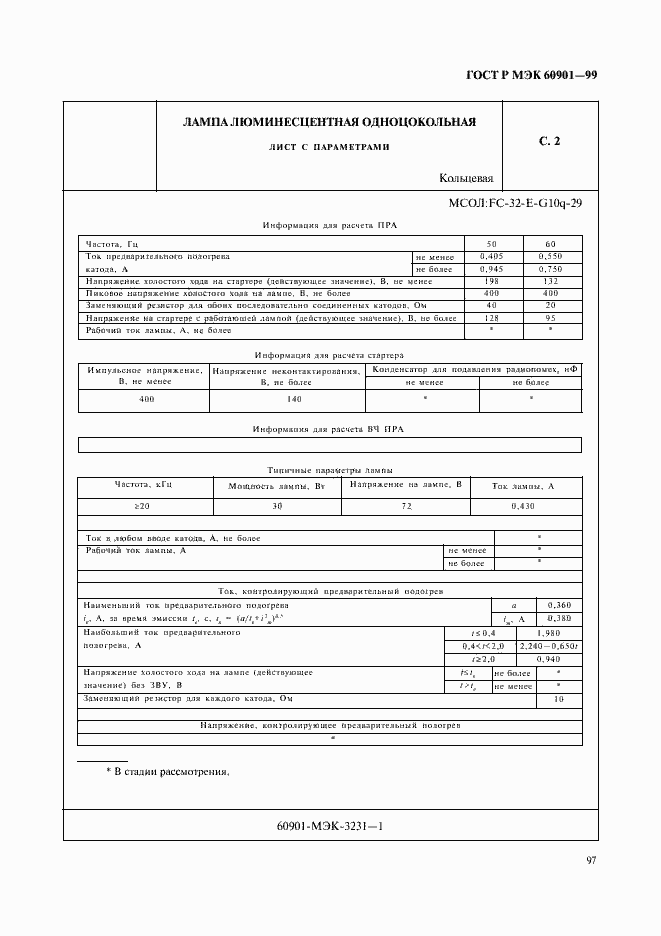 ���� � ��� 60901-99. �������� 100