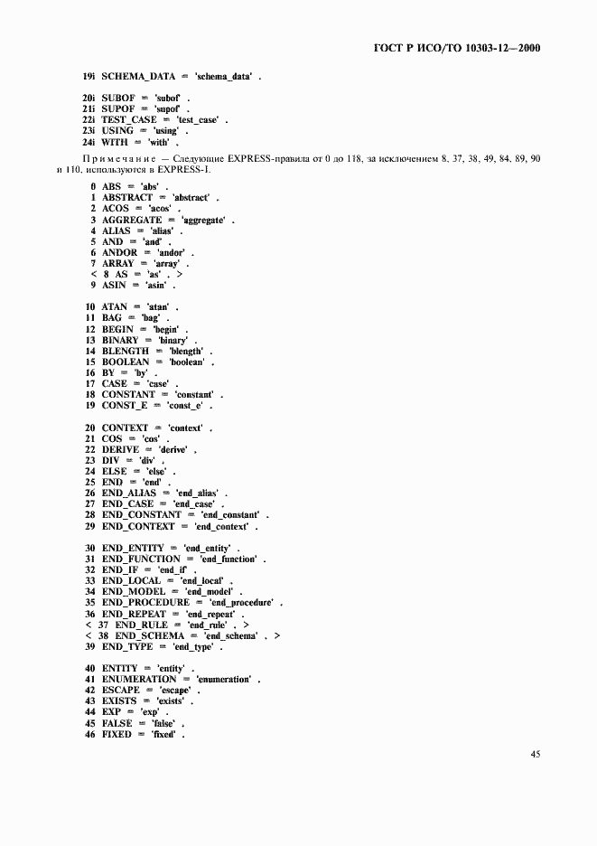 ���� � ���/�� 10303-12-2000. �������� 52