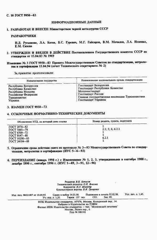 ���� 9950-83. �������� 11