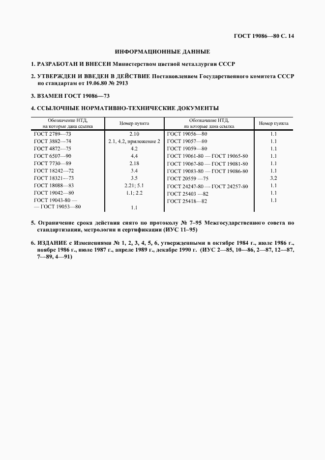 ���� 19086-80. �������� 15