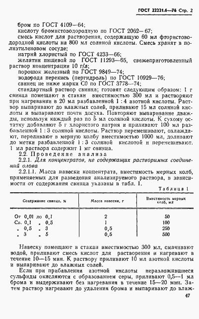 ���� 22221.6-76. �������� 2