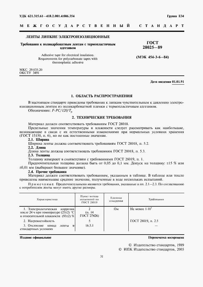 ���� 28025-89. �������� 1