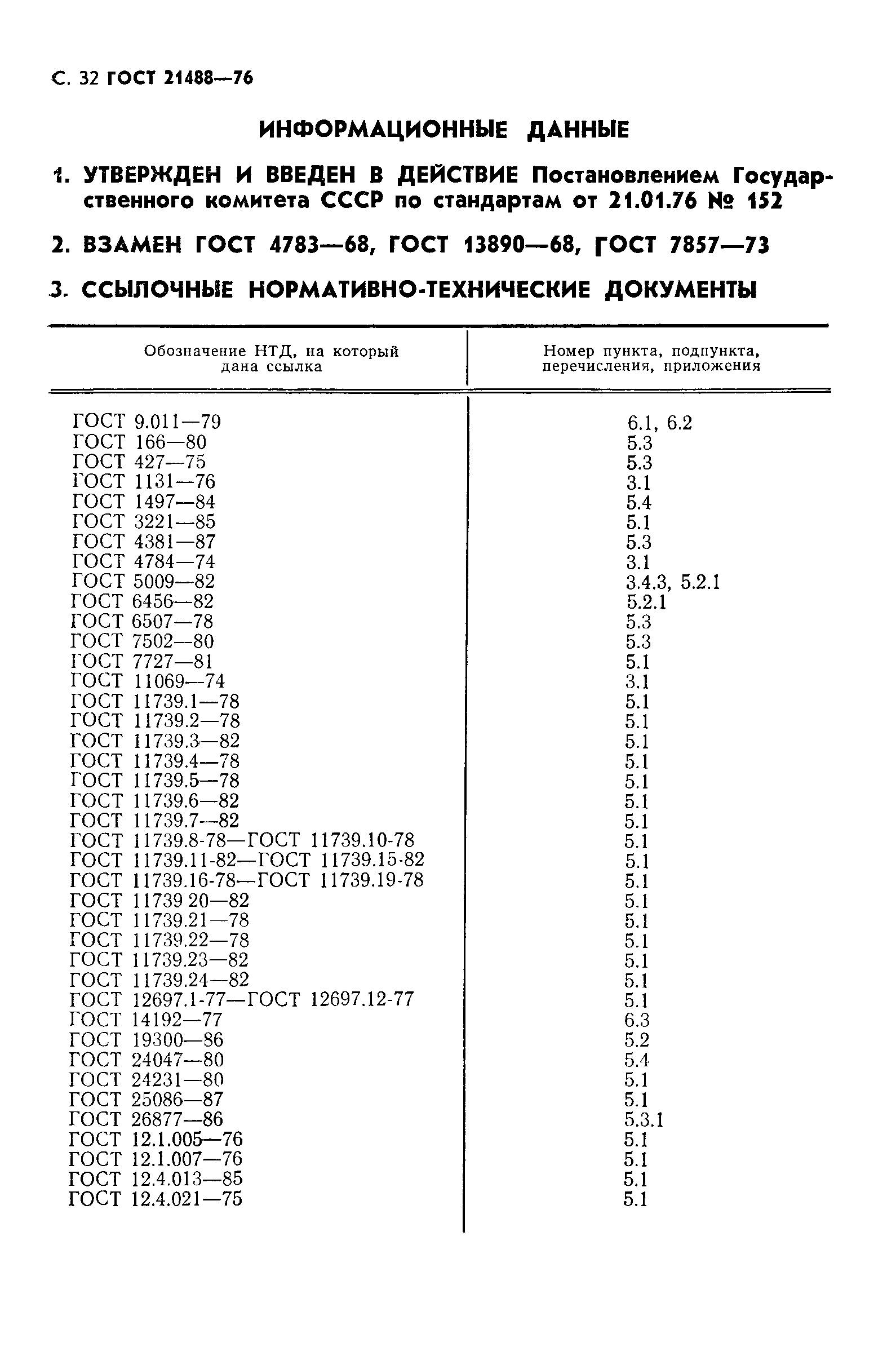 ���� 21488-76. �������� 36