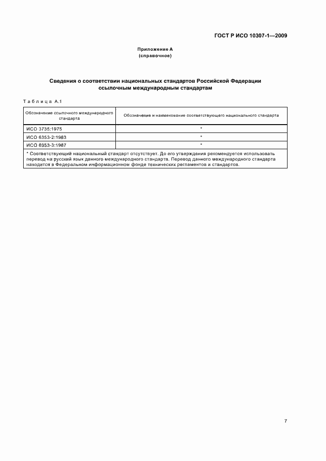 ���� � ��� 10307-1-2009. �������� 10