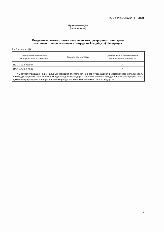 ���� � ��� 5751-1-2009. �������� 13