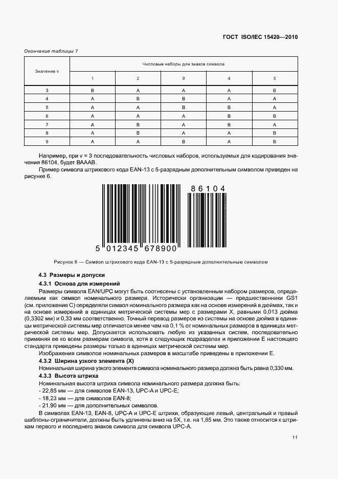 ���� ISO/IEC 15420-2010. �������� 17