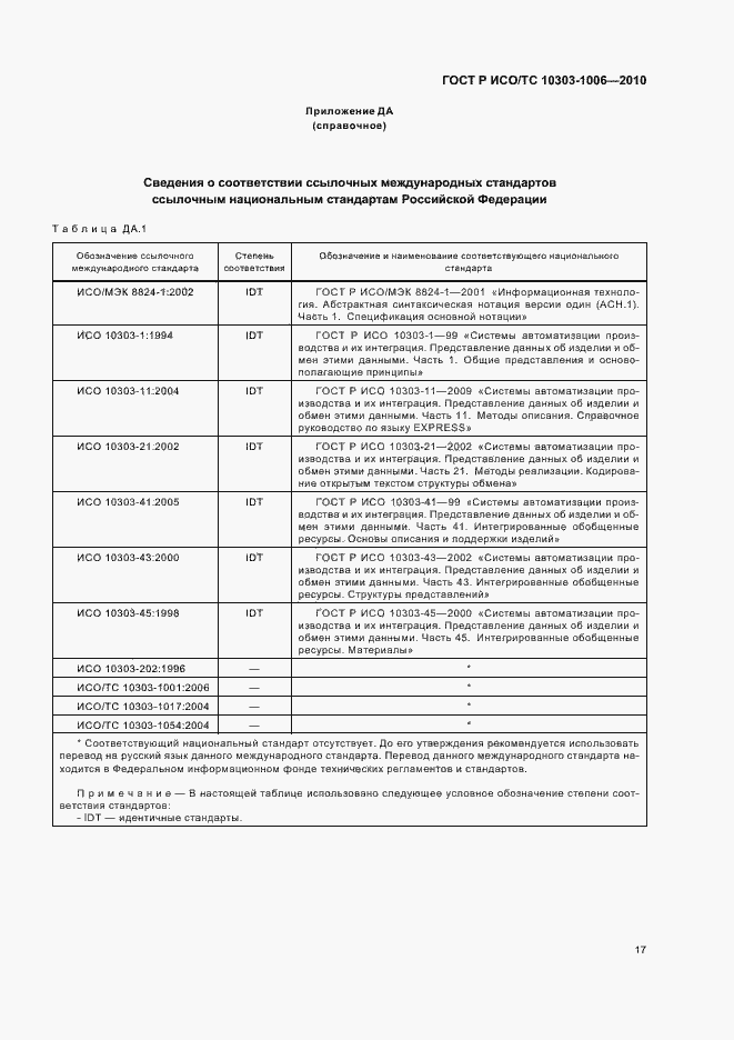���� � ���/�� 10303-1006-2010. �������� 21