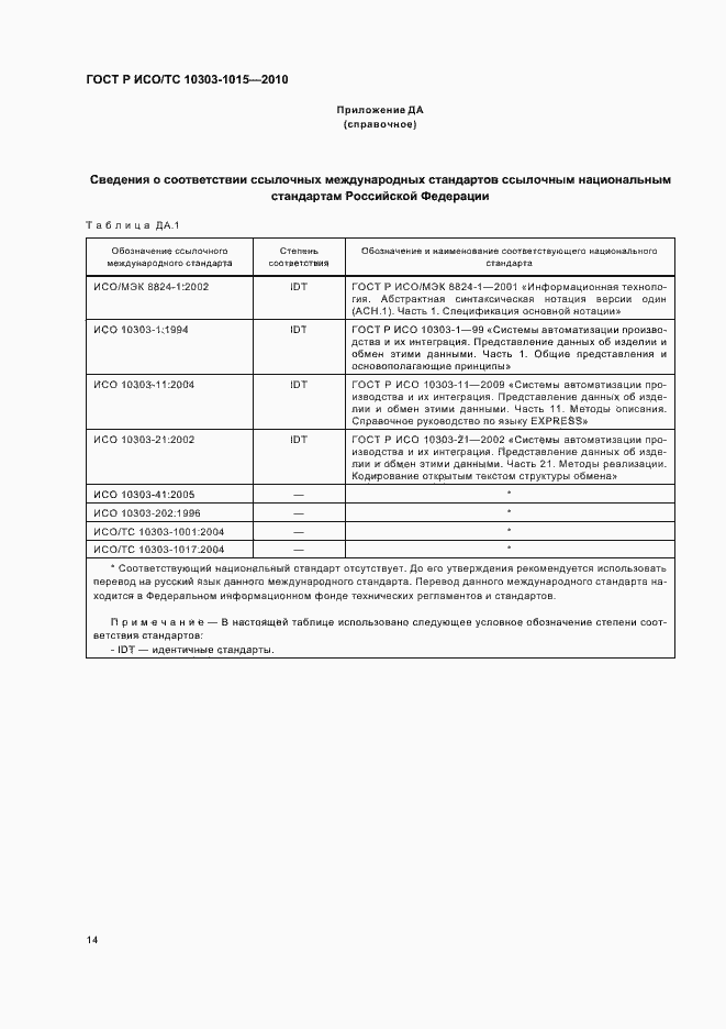 ���� � ���/�� 10303-1015-2010. �������� 18