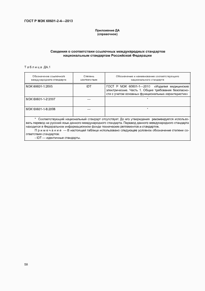 ���� � ��� 60601-2-4-2013. �������� 62