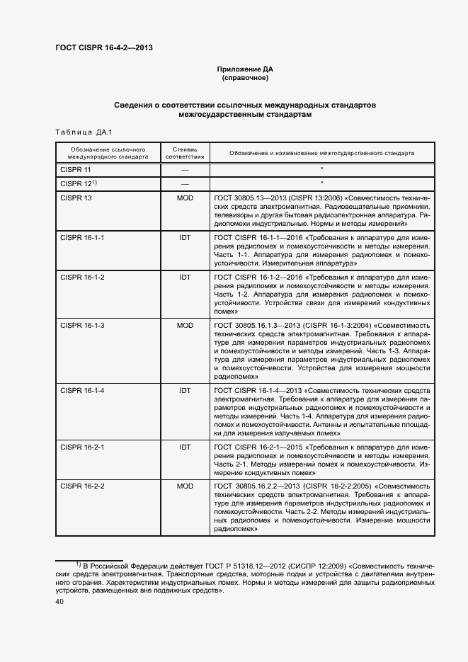  CISPR 16-4-2-2013.  45