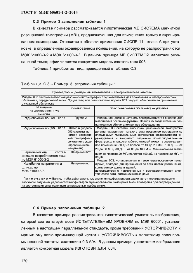 ���� � ��� 60601-1-2-2014. �������� 128