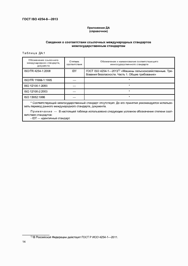 ���� ISO 4254-8-2013. �������� 19