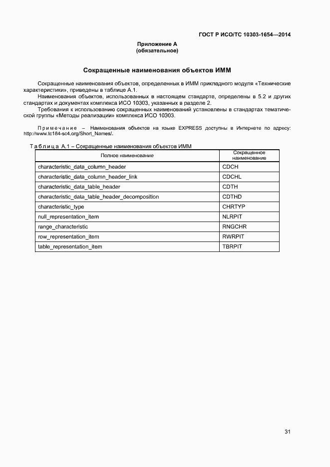 ���� � ���/�� 10303-1654-2014. �������� 35
