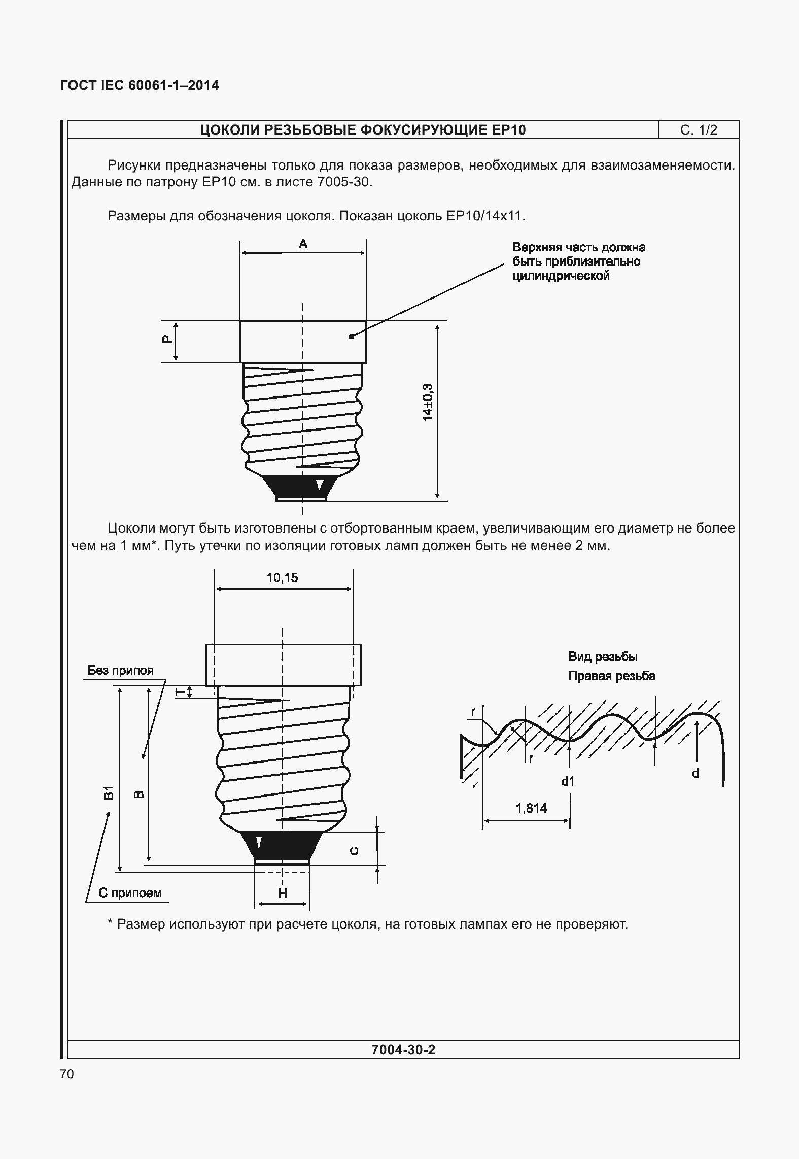 ���� IEC 60061-1-2014. �������� 75