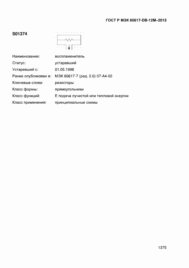 ���� � ��� 60617-DB-12M-2015. �������� 1380
