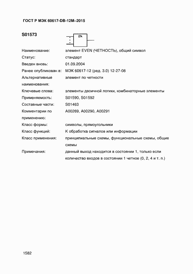 ���� � ��� 60617-DB-12M-2015. �������� 1587