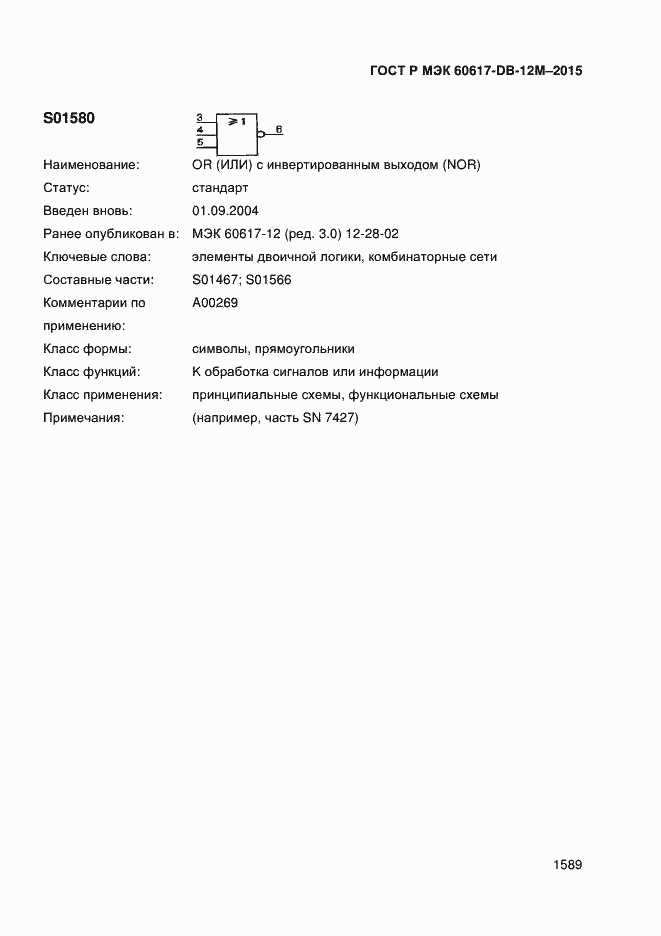���� � ��� 60617-DB-12M-2015. �������� 1594