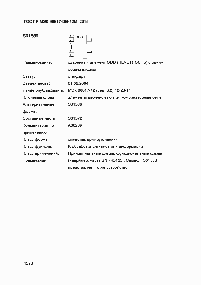 ���� � ��� 60617-DB-12M-2015. �������� 1603