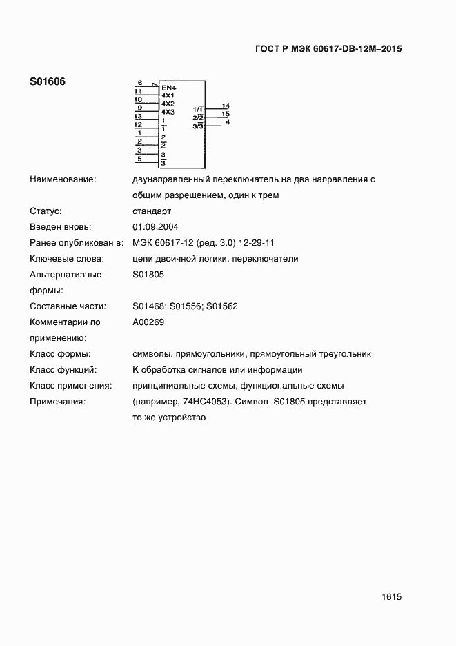 ���� � ��� 60617-DB-12M-2015. �������� 1620