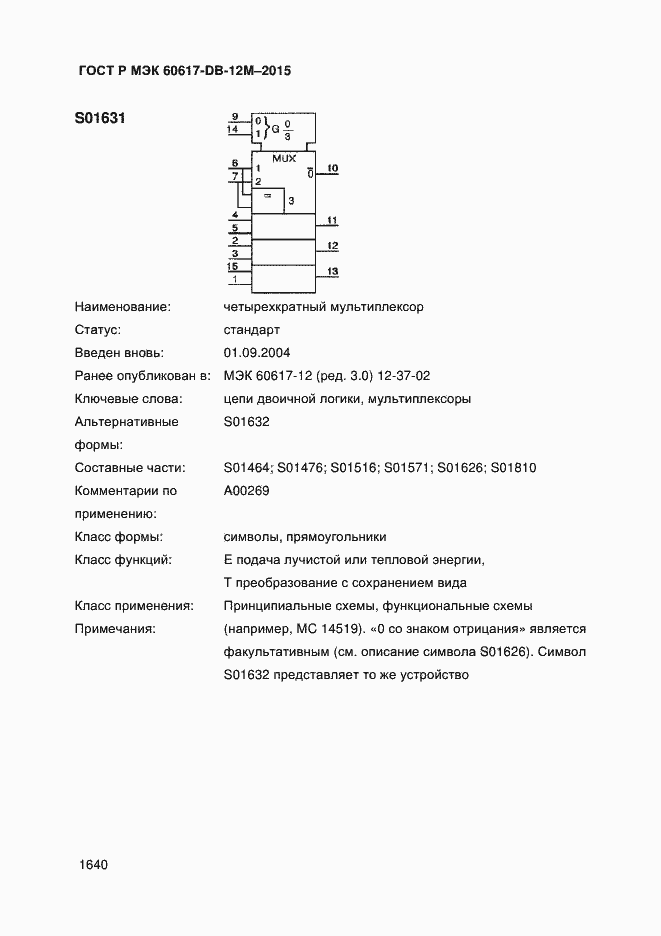 ���� � ��� 60617-DB-12M-2015. �������� 1645