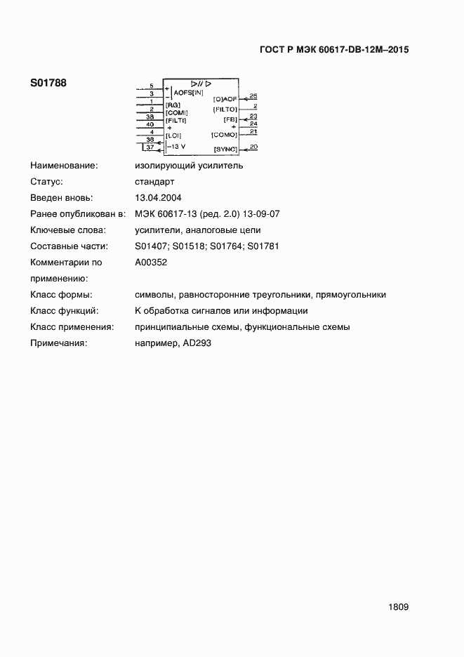 ���� � ��� 60617-DB-12M-2015. �������� 1814