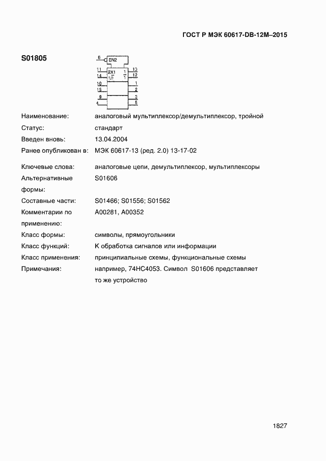 ���� � ��� 60617-DB-12M-2015. �������� 1832