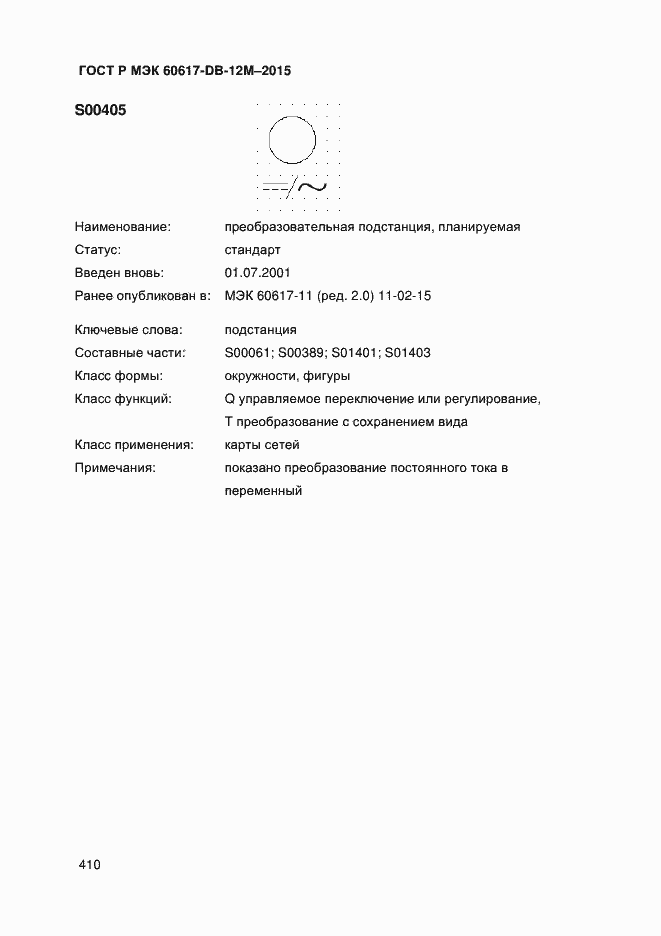 ���� � ��� 60617-DB-12M-2015. �������� 415