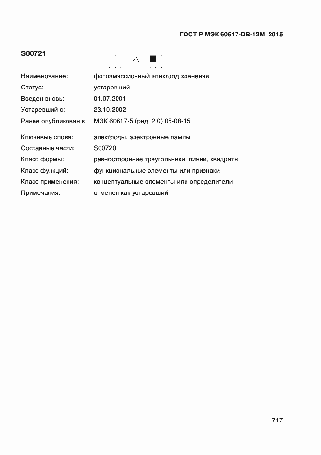 ���� � ��� 60617-DB-12M-2015. �������� 722