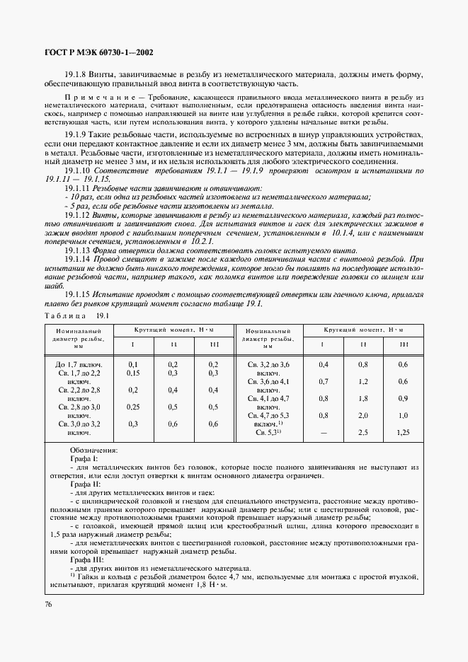 ���� � ��� 60730-1-2002. �������� 83