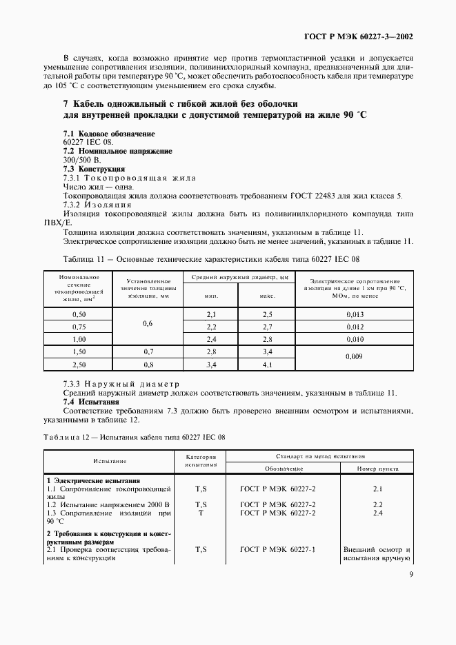 ���� � ��� 60227-3-2002. �������� 12
