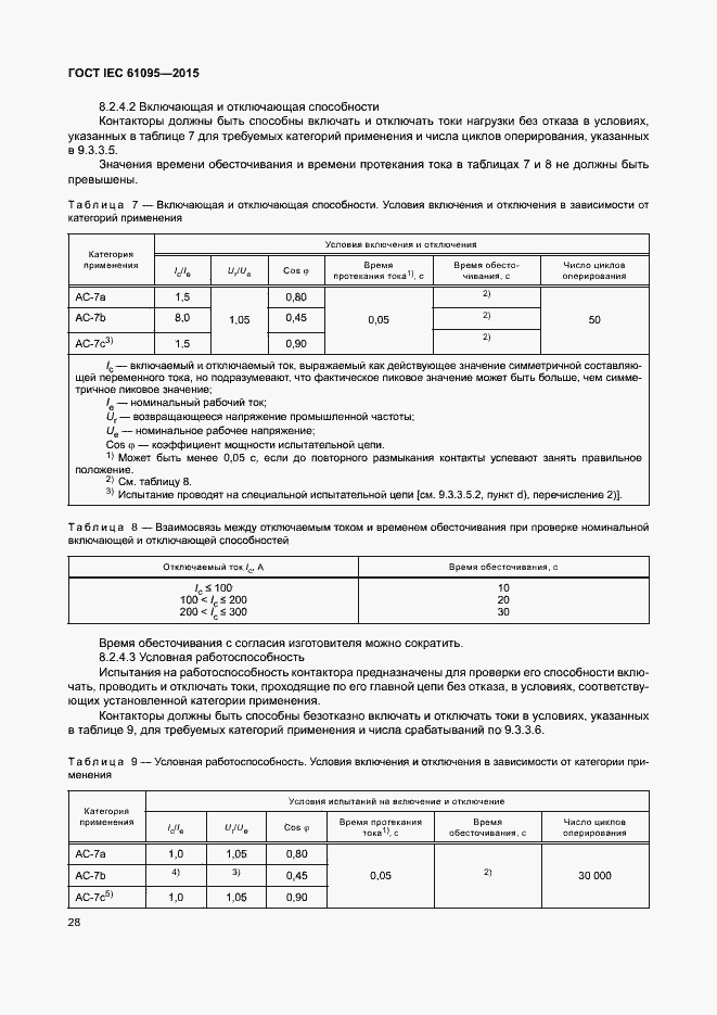  IEC 61095-2015.  34