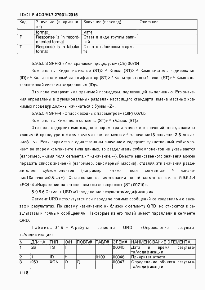���� � ���/HL7 27931-2015. �������� 1124