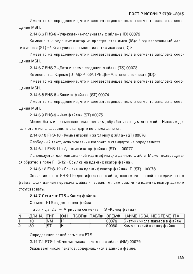 ���� � ���/HL7 27931-2015. �������� 145