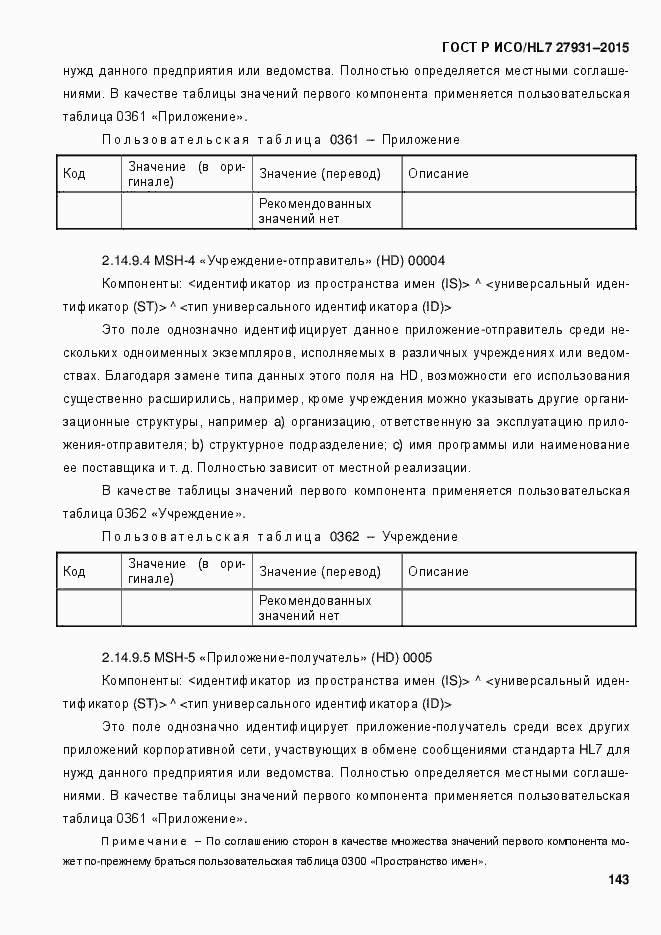 ���� � ���/HL7 27931-2015. �������� 149