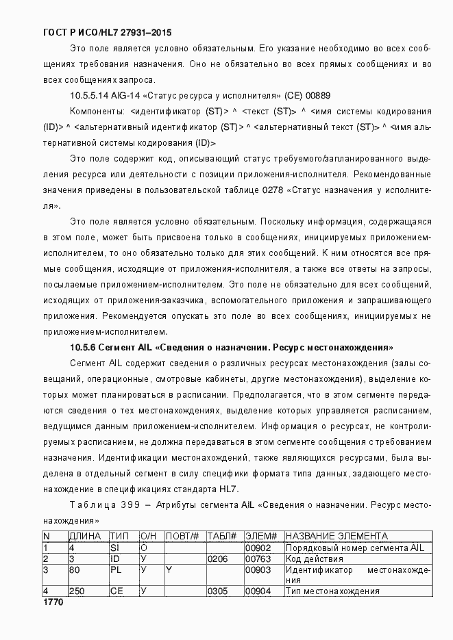 ���� � ���/HL7 27931-2015. �������� 1776