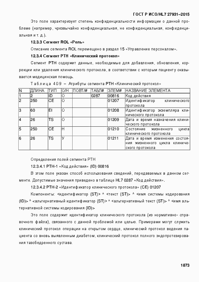 ���� � ���/HL7 27931-2015. �������� 1879