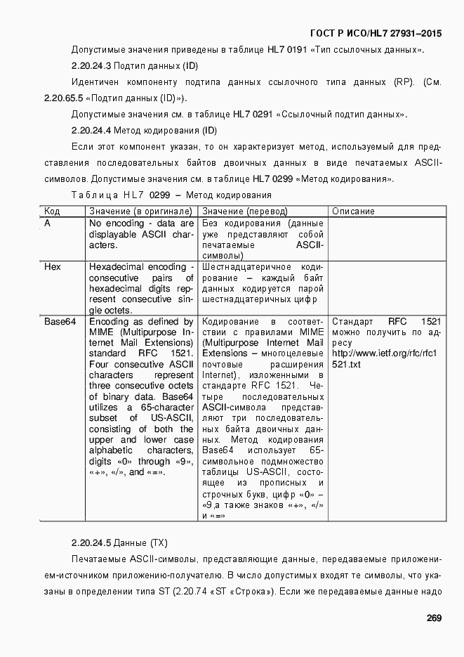���� � ���/HL7 27931-2015. �������� 275