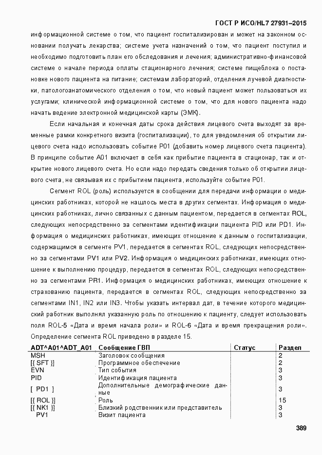 ���� � ���/HL7 27931-2015. �������� 395