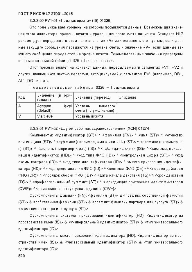 ���� � ���/HL7 27931-2015. �������� 526