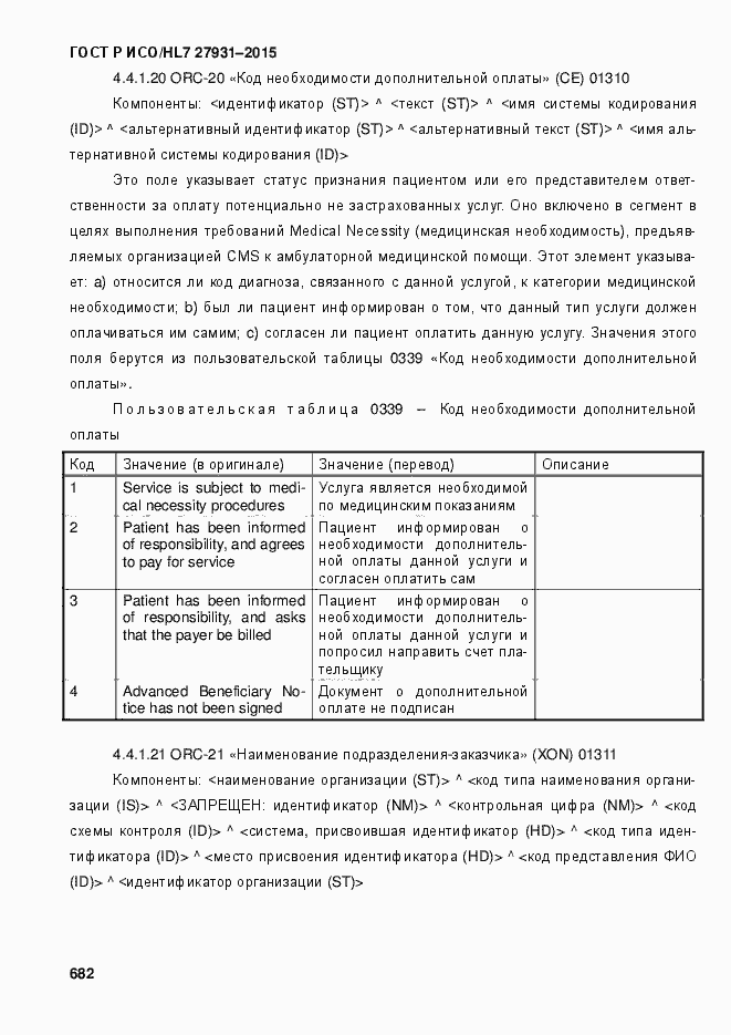 ���� � ���/HL7 27931-2015. �������� 688