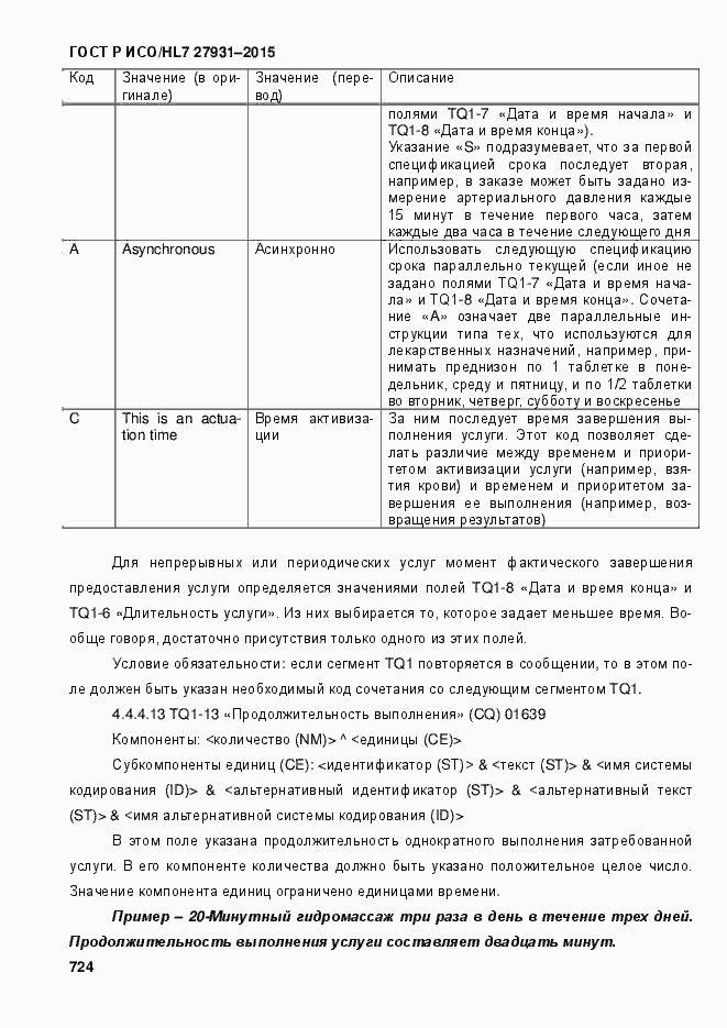 ���� � ���/HL7 27931-2015. �������� 730