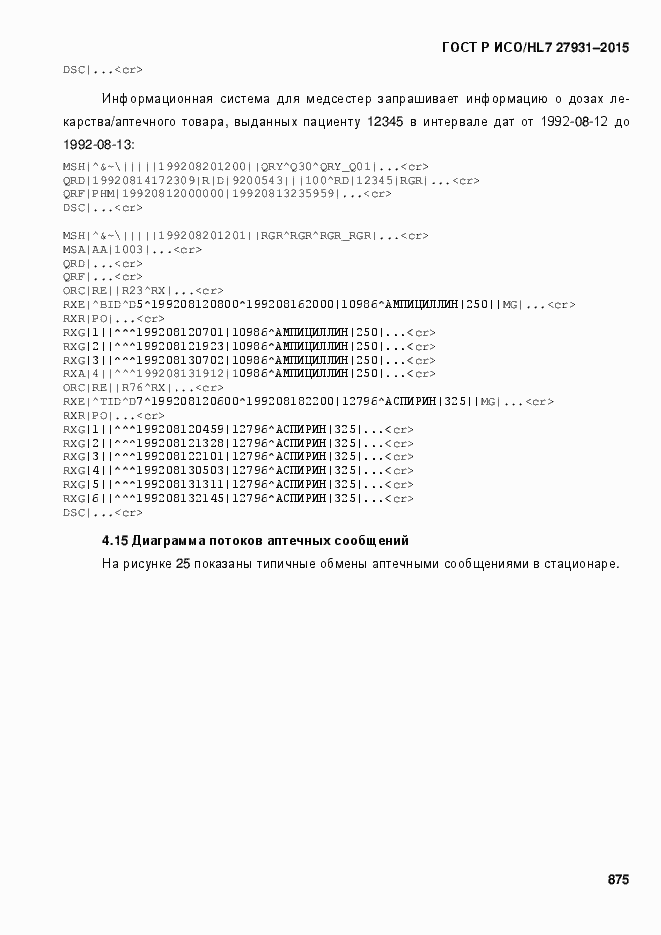 ���� � ���/HL7 27931-2015. �������� 881