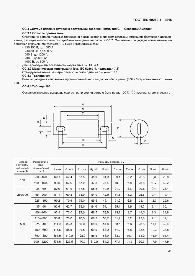  IEC 60269-4-2016.  35