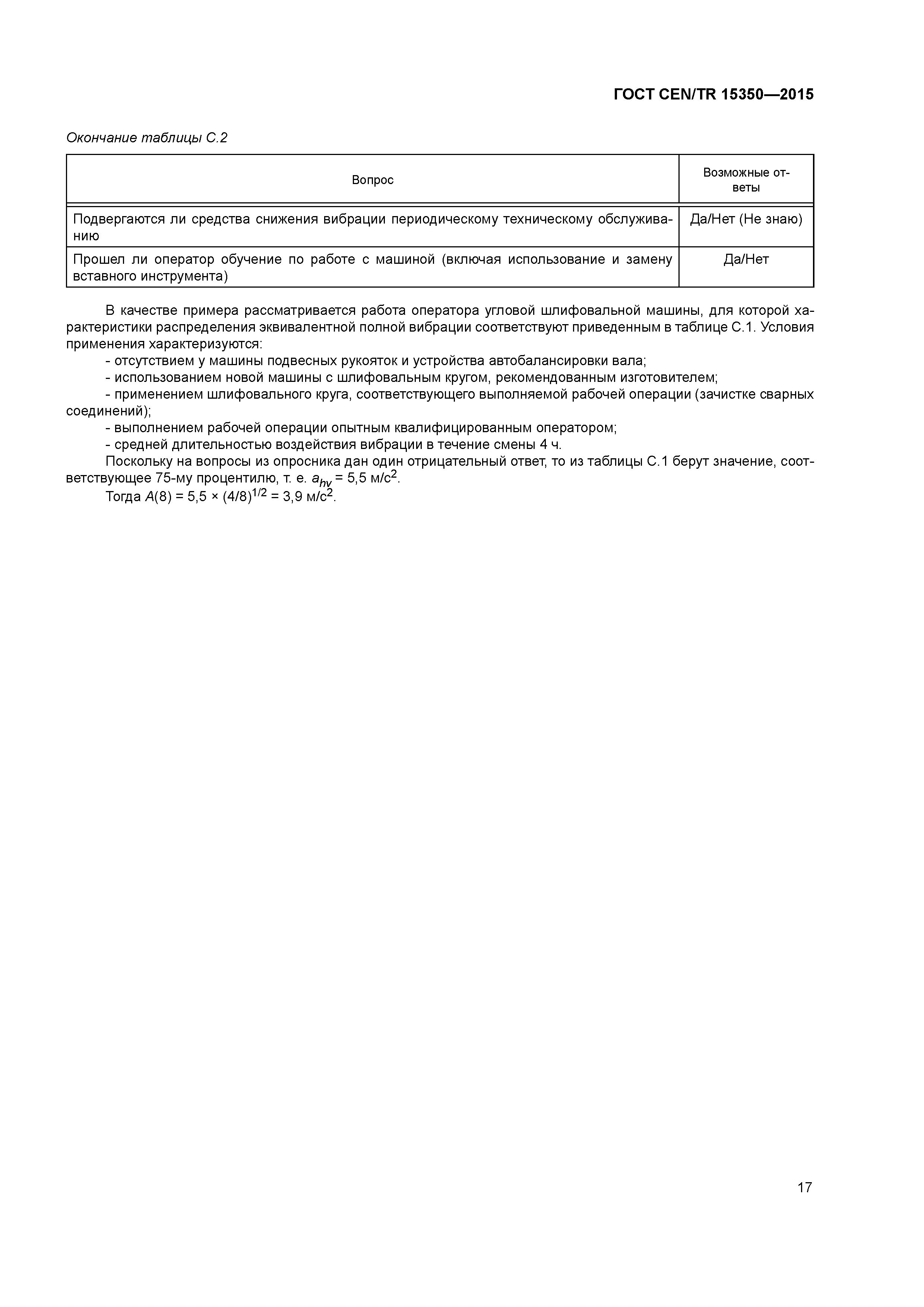 ���� CEN/TR 15350-2015. �������� 22