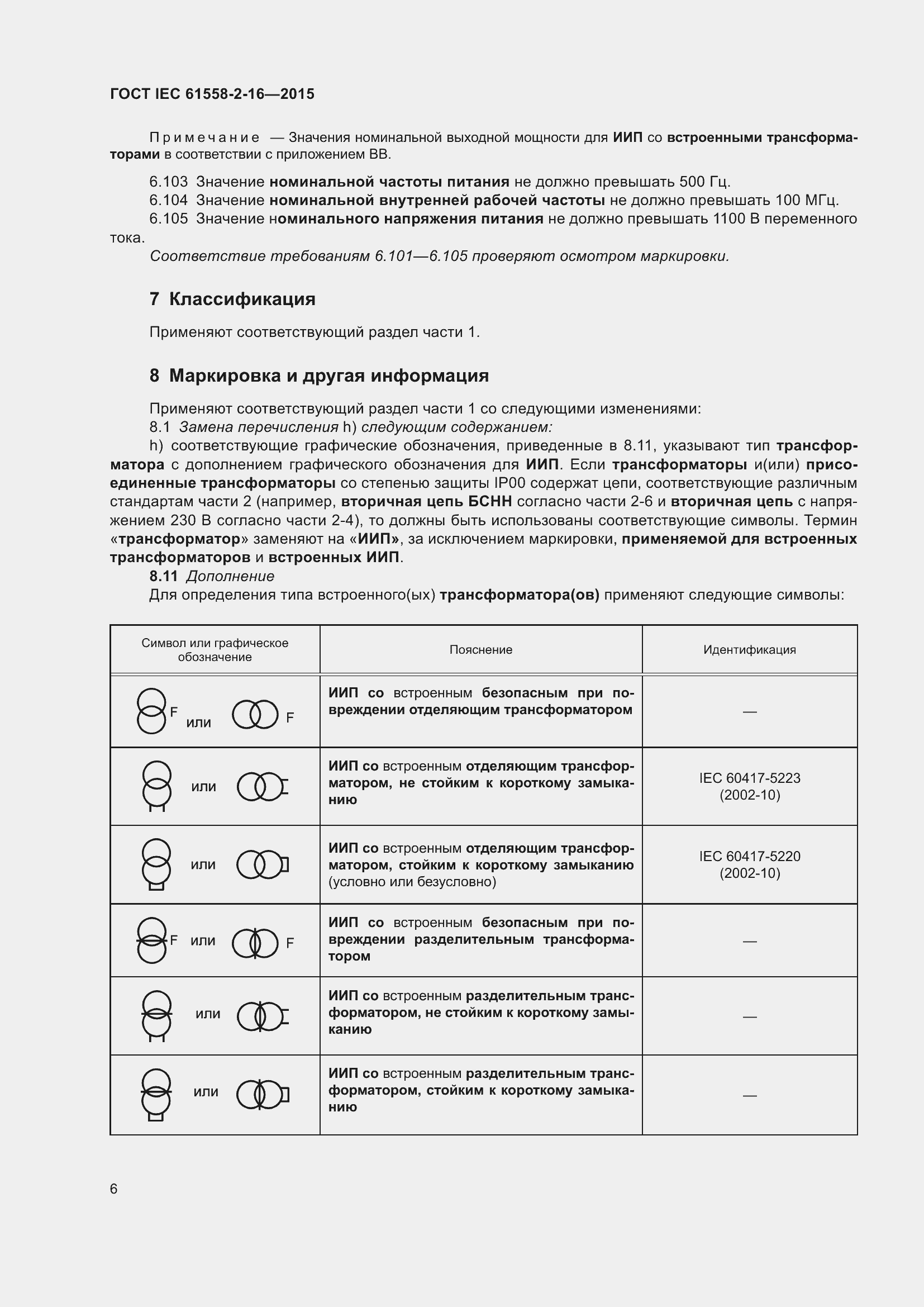  IEC 61558-2-16-2015.  12