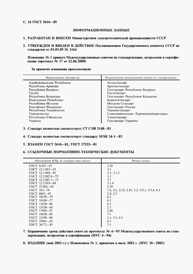 ���� 5616-89. �������� 17